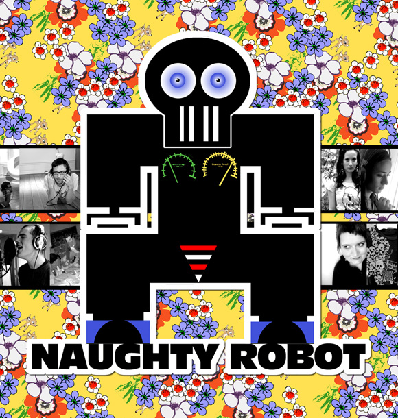 Naughty Robot skivomslag