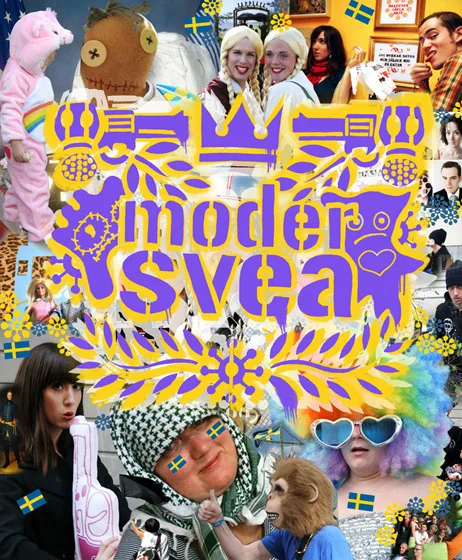 Moder Svea utställningsaffisch