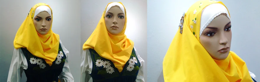 Modera Svea hijab till Sverigedräkten