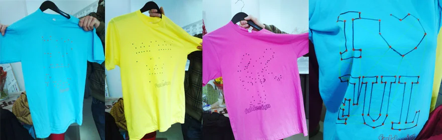 Connect the dots t-shirt style