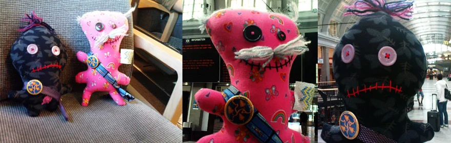 Två av regenterna Kung Kristina och Gustav V åkte till Kulturkalaset i Göteborg och hälsade på Röhsska museet.