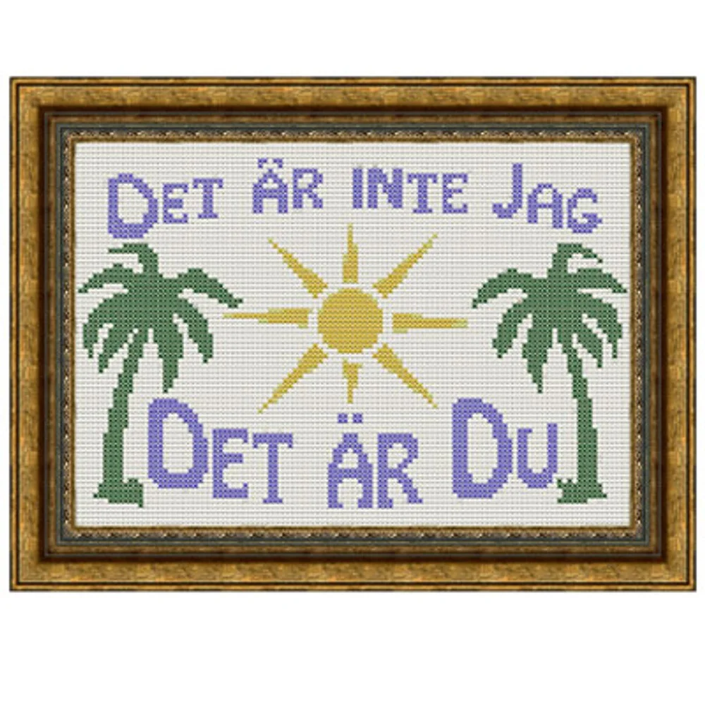 Det är inte jag det är du