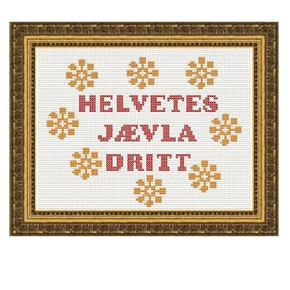 Helvetes jaevla dritt