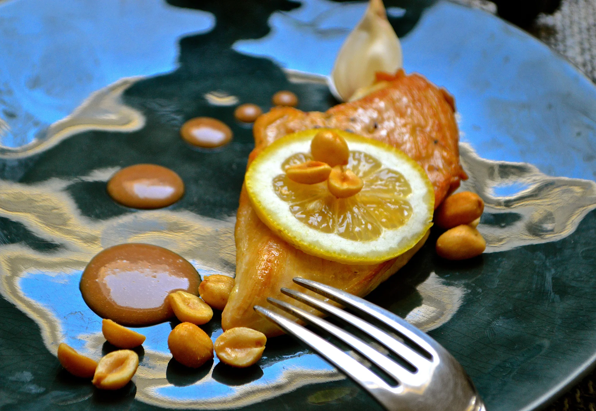 Poulet à la cacahuète