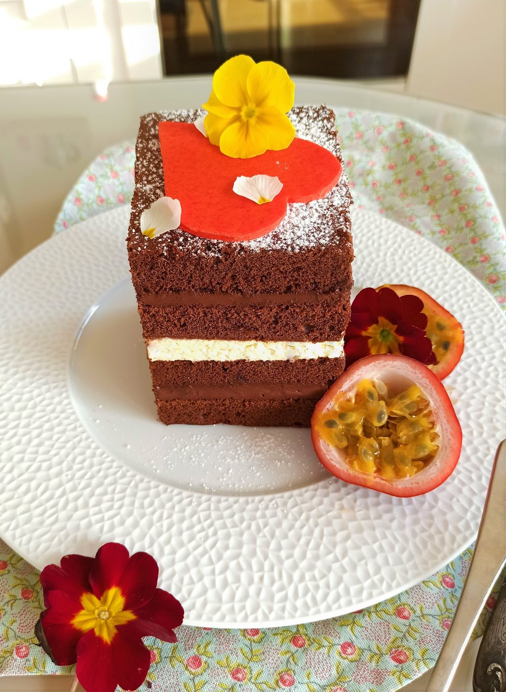 Gateau Sans Farine Chocolat Chantilly Passion Sansgluten Saintvalentin Cyrilrouquet Com