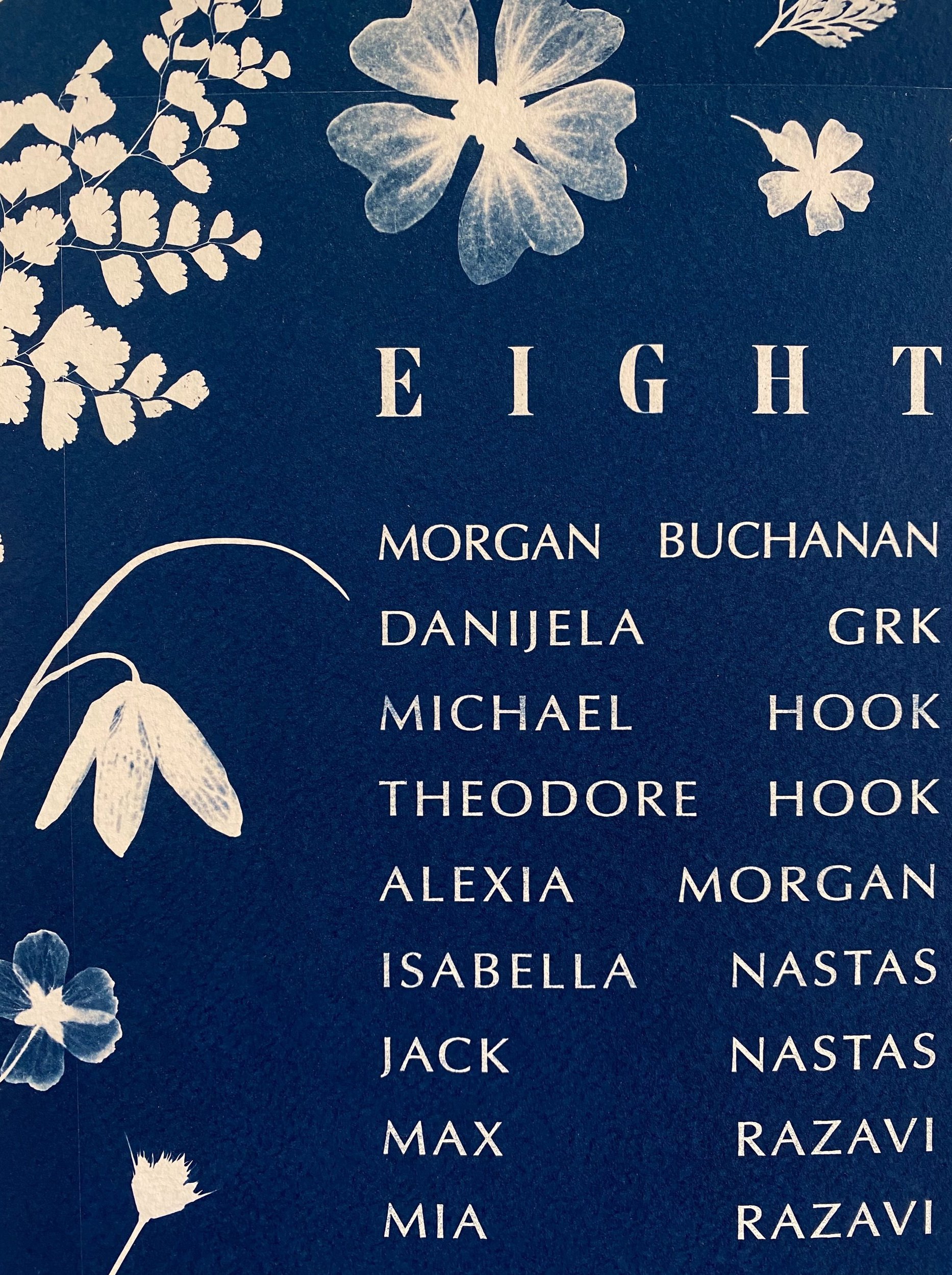 detail+of+custom+cyanotype+wedding+seating+chart+with+bold+modern+typography+and+native+California+floral+border.jpg