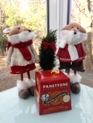 ....Le pain doré au Panettone..French toast with Panettone....