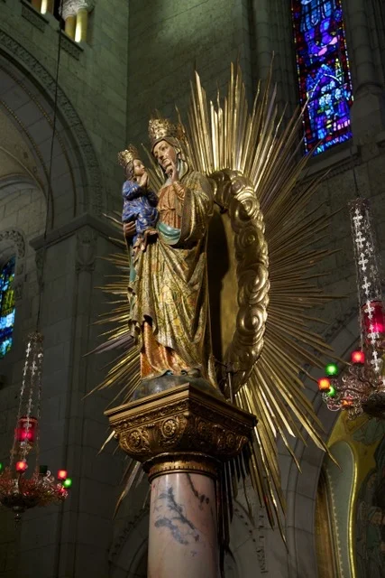 Photo de sainte Anne à Sainte-Anne-de-Beaupré