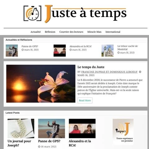 ….Juste à temps, 19 mars 2021..Just in time, March 19, 2021….