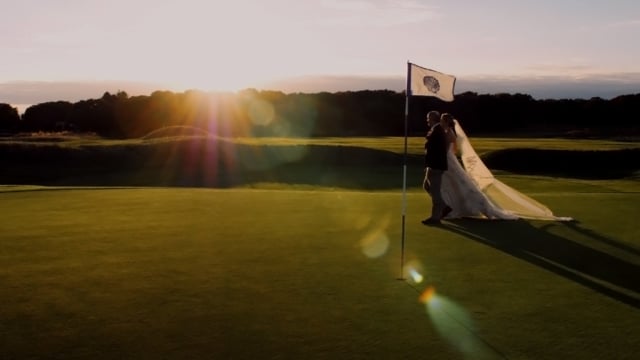 Kittansett Club Marion MA Wedding, Emily + Peter