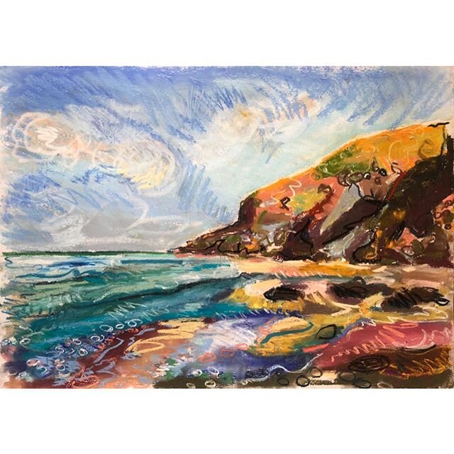 Last night would have been the opening Private View party for my Cornish Exhibition - over 100 of my paintings and drawings of Cornwall on show @_elephantwest in London, followed by two weeks of events - including talks with Cornish writers, performa