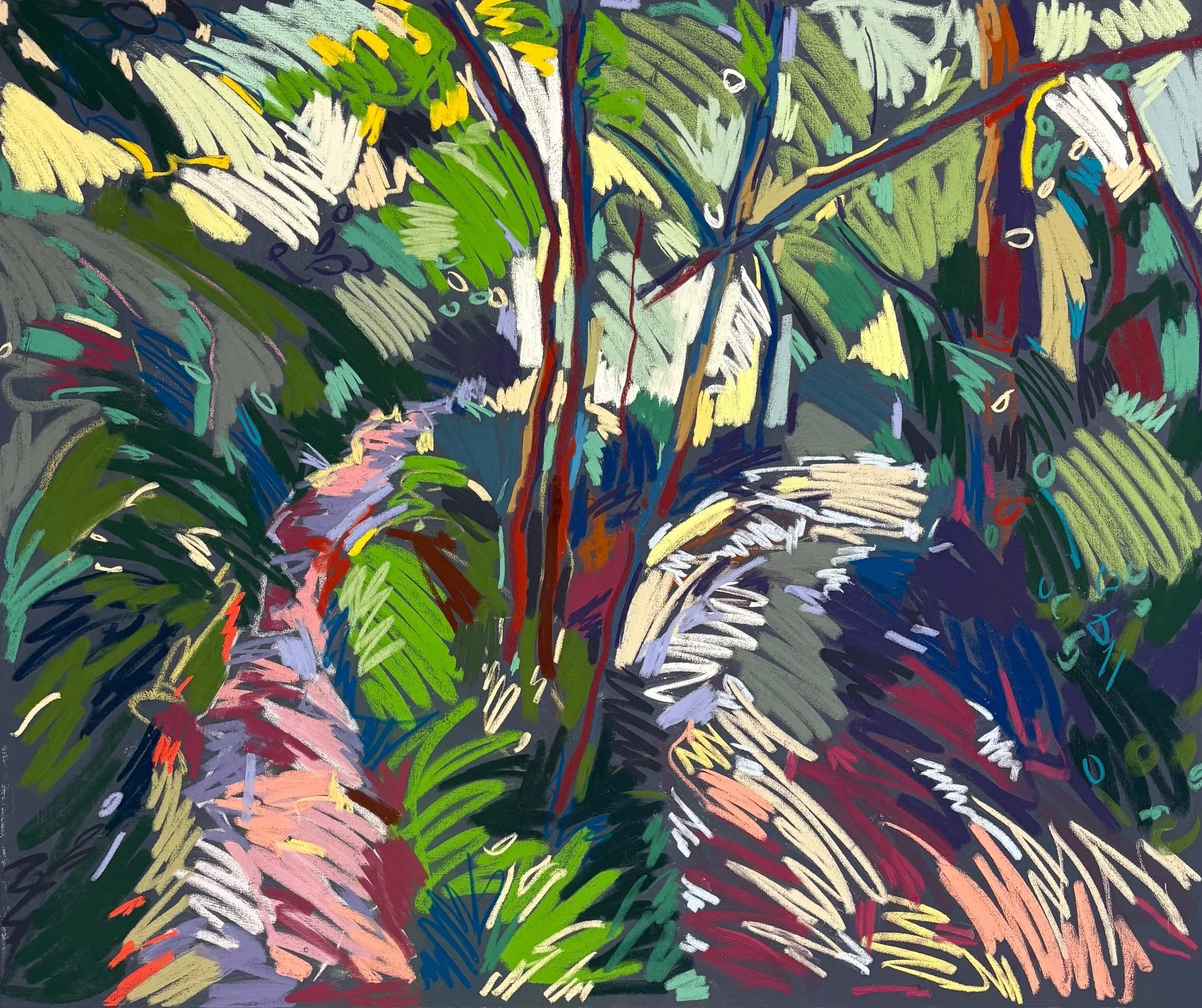 The life cycle of rain, pastel on canvas, 100x120cm, £1695