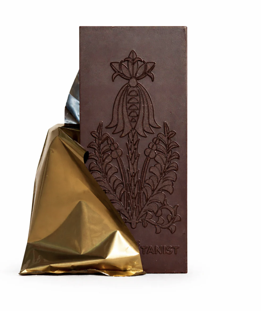 An image of The Love Bar, unwrapped and displaying a pleasing design.
