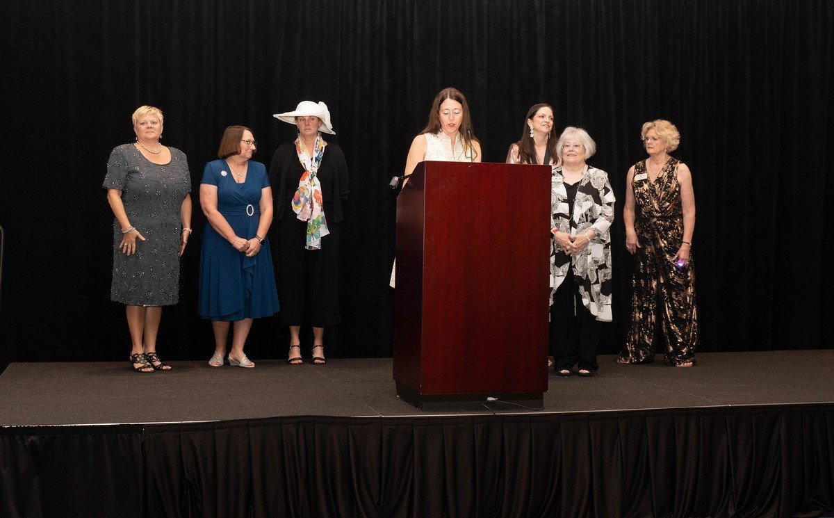 Suz Hooser representing Wisconsin at honoring of past International Directors of Junior  Clubs (Kristina Higbee not in attendance).jpg