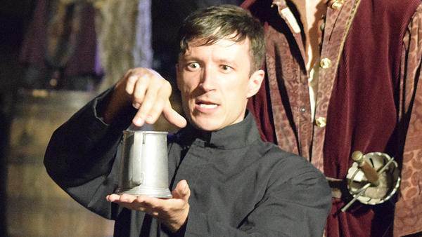 Paul Turbiak as Father Henry Garnet in EQUIVOCATION Photo by Ian Flanders