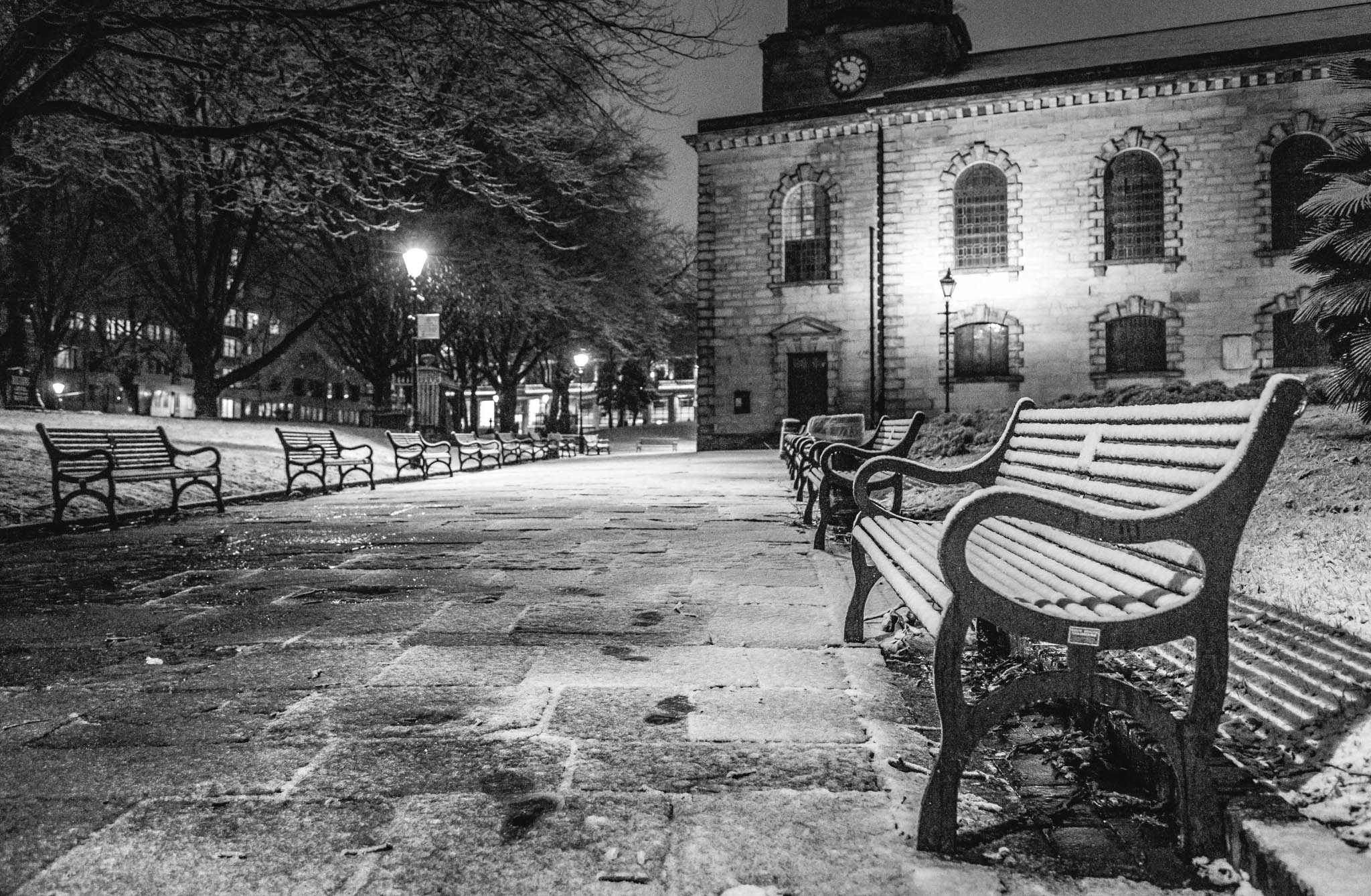 St Pauls in the Snow