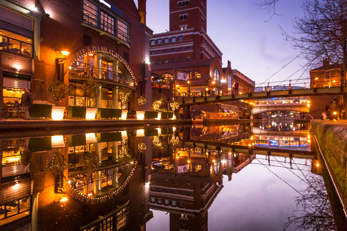 Summer Evening on the Canal