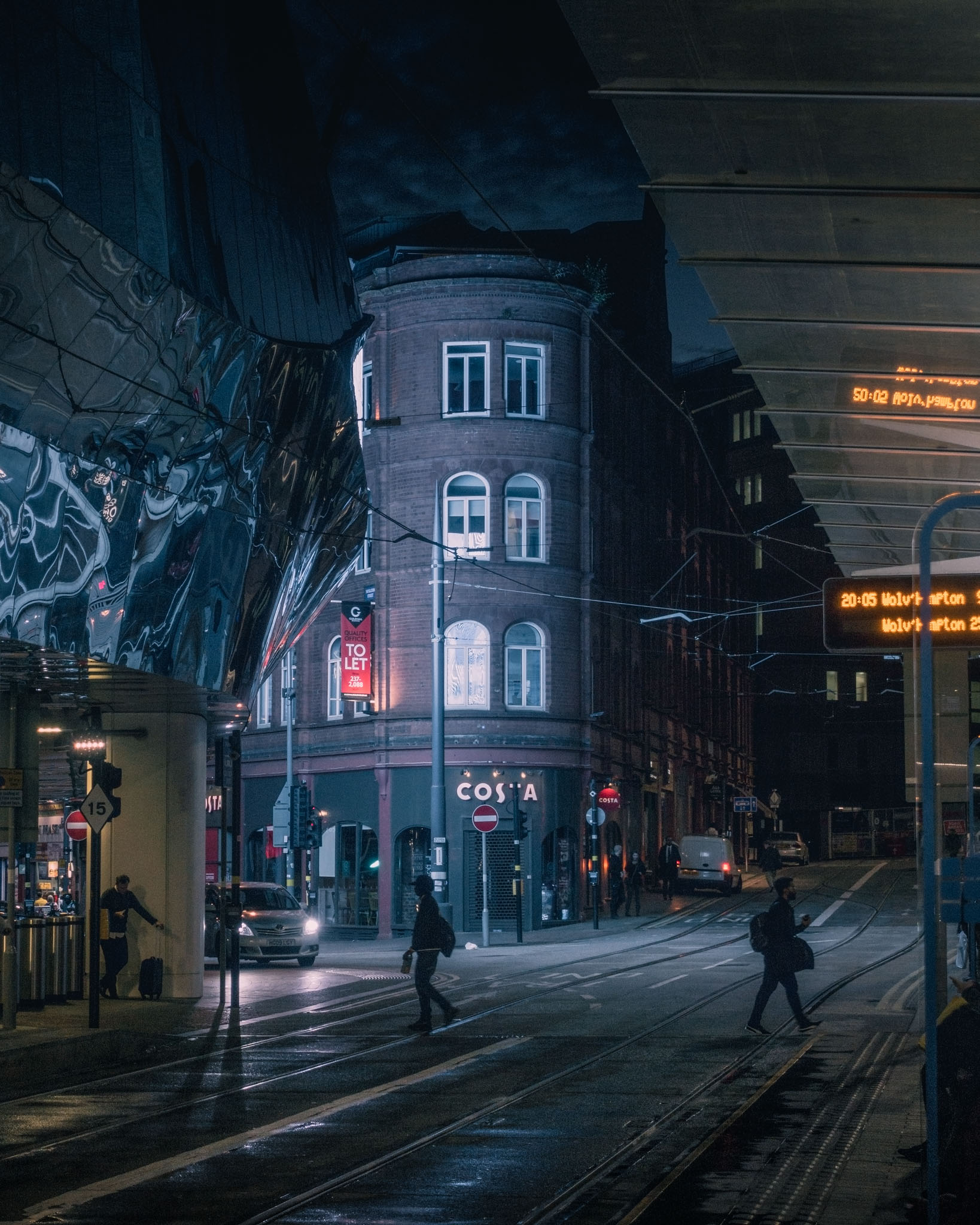 Stephenson Street at Night