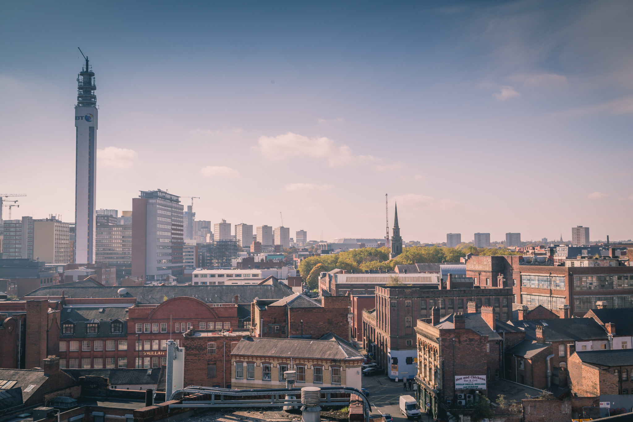 View over Jewellery Quarter