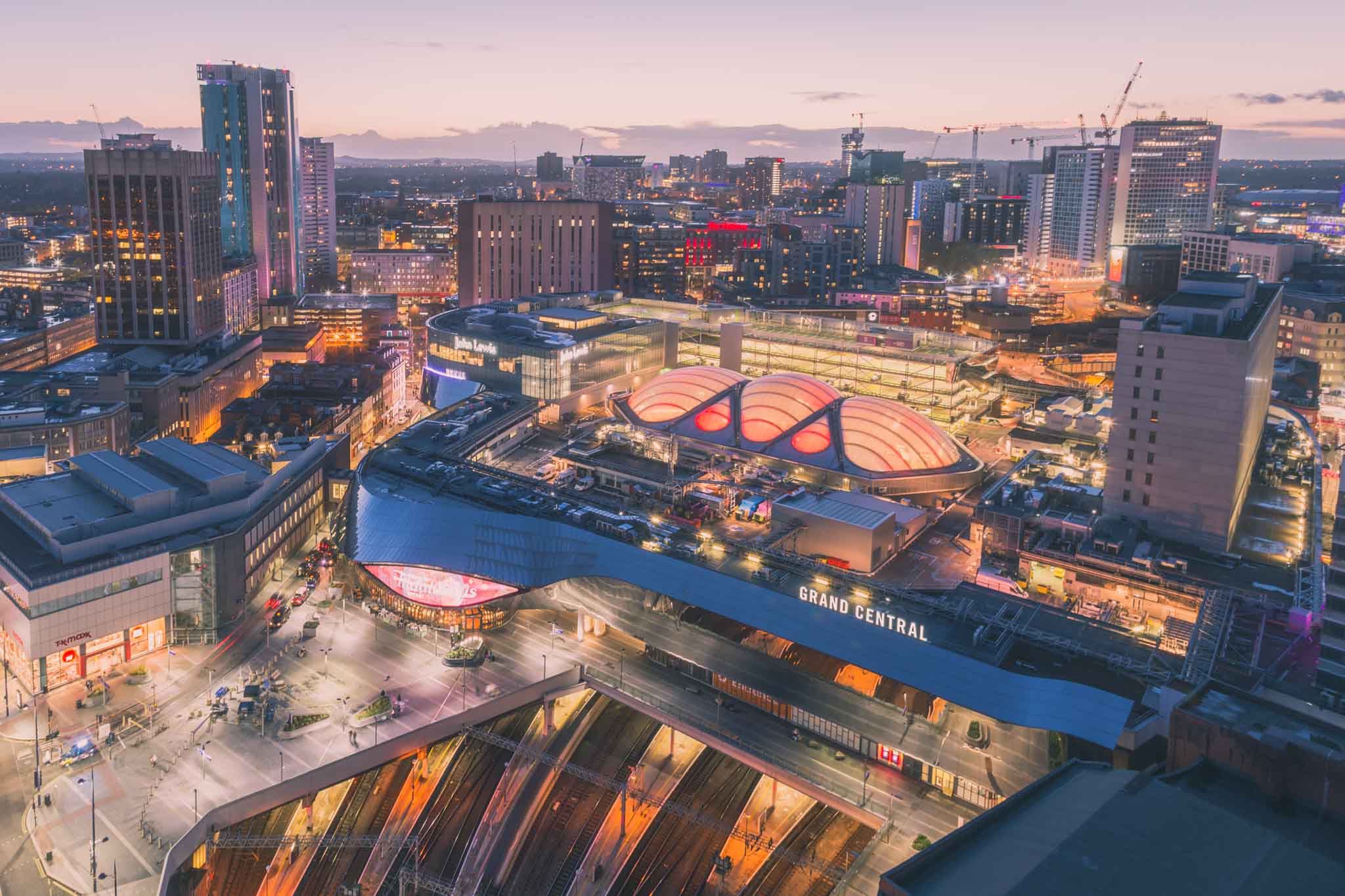 Birmingham Skyline Photography by Ross Jukes Photography