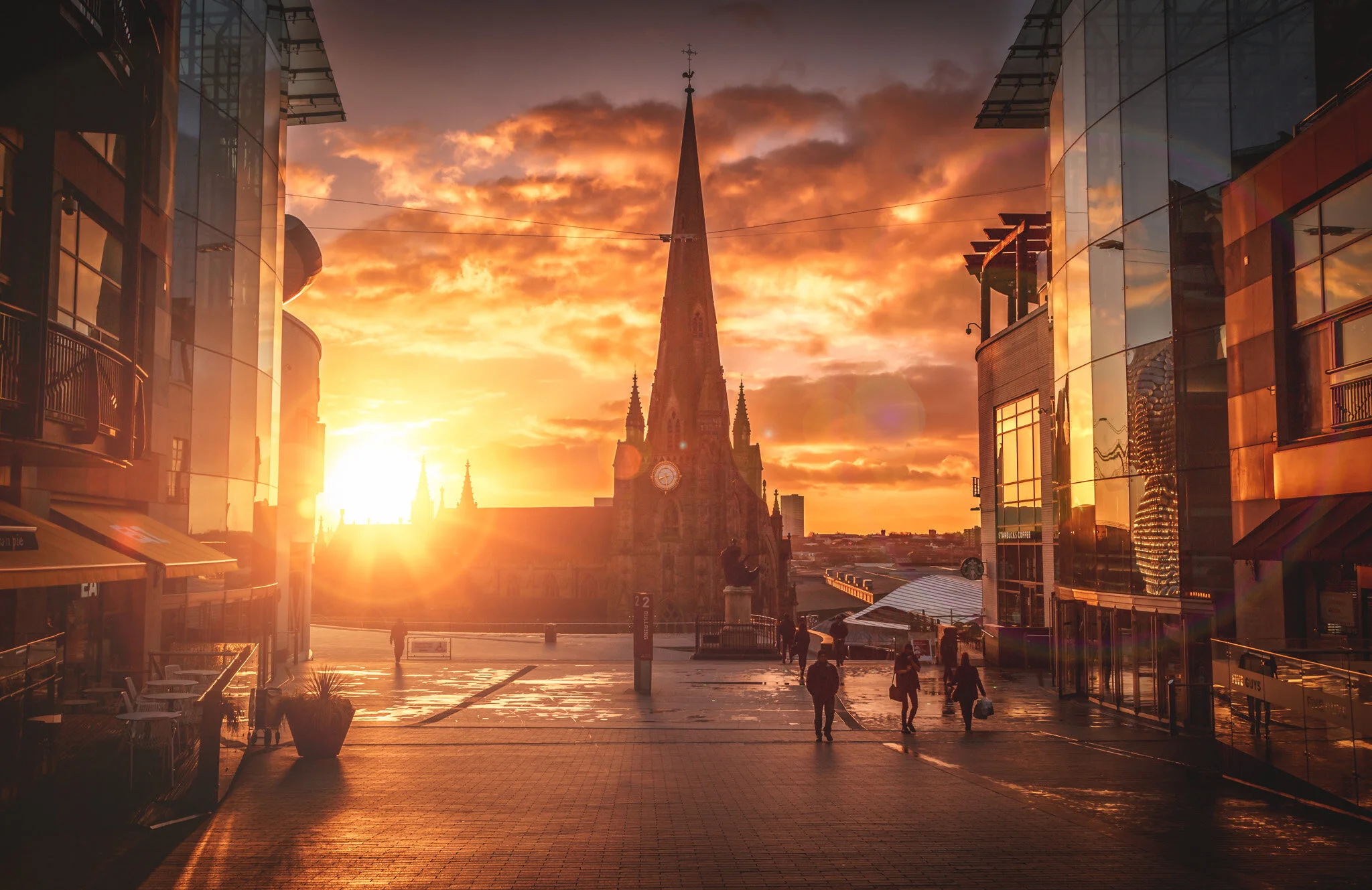 A beautiful image of Birmingham, UK