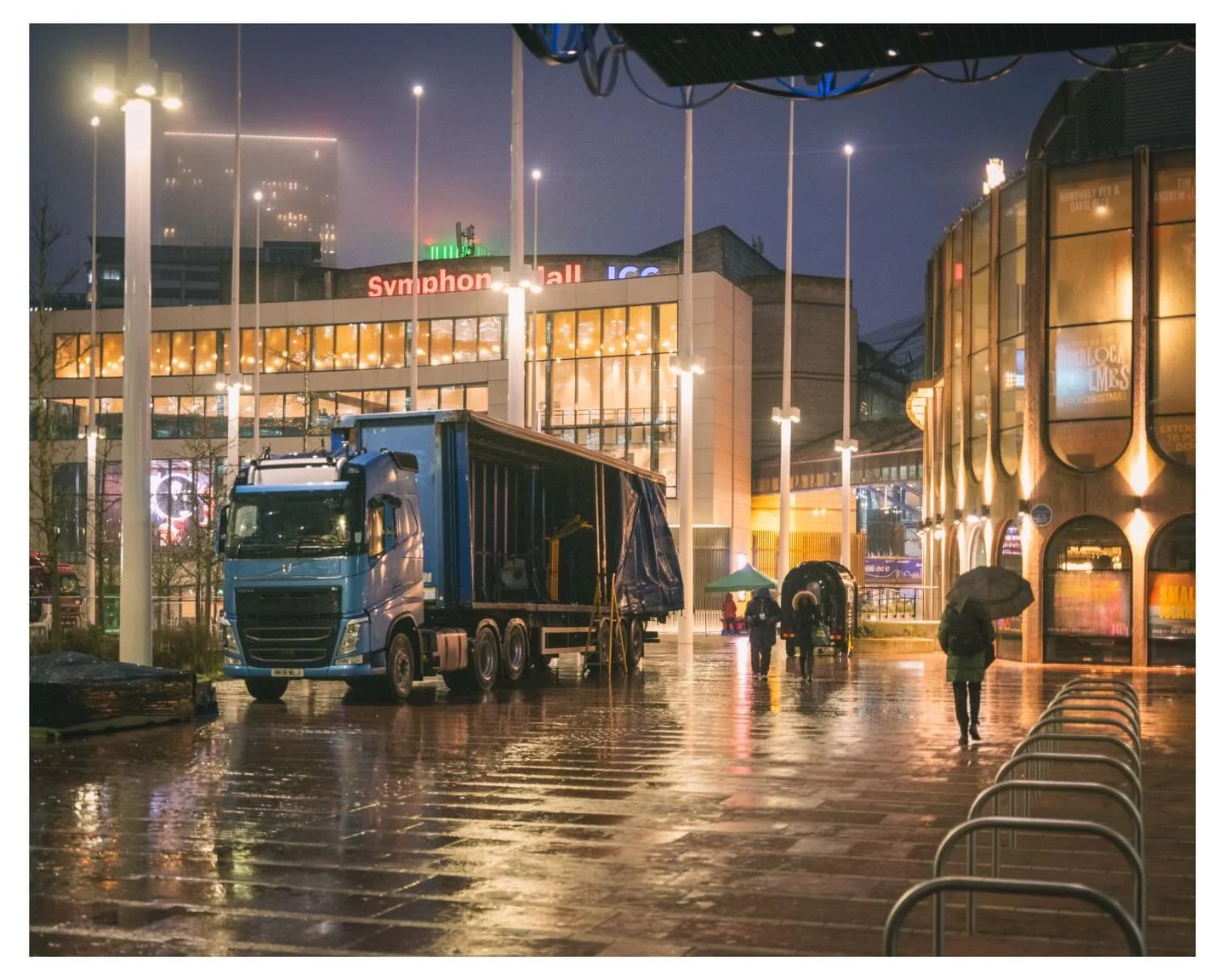 Birmingham looking atmospheric, even in the rain ❤️ #Birmingham