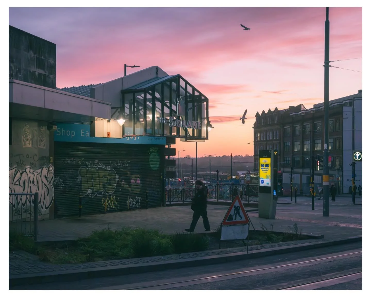 The Square - As much as I enjoy seeing Birminghams landscape change, it&rsquo;s also a bit heartbreaking watching some of my memories disappear&hellip; Oasis and this whole area hold a lot of good (and weird) memories for me&hellip; #Birmingham