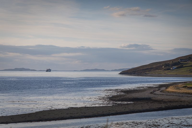 A beautoful lanscape photograph of a scene in Scotland