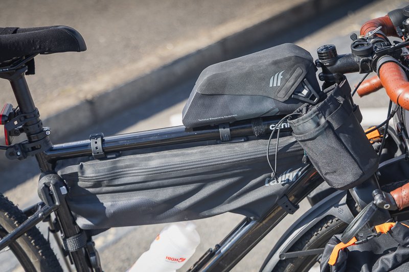 A Bikepackers bike setup for the Hebridean Way cycle route