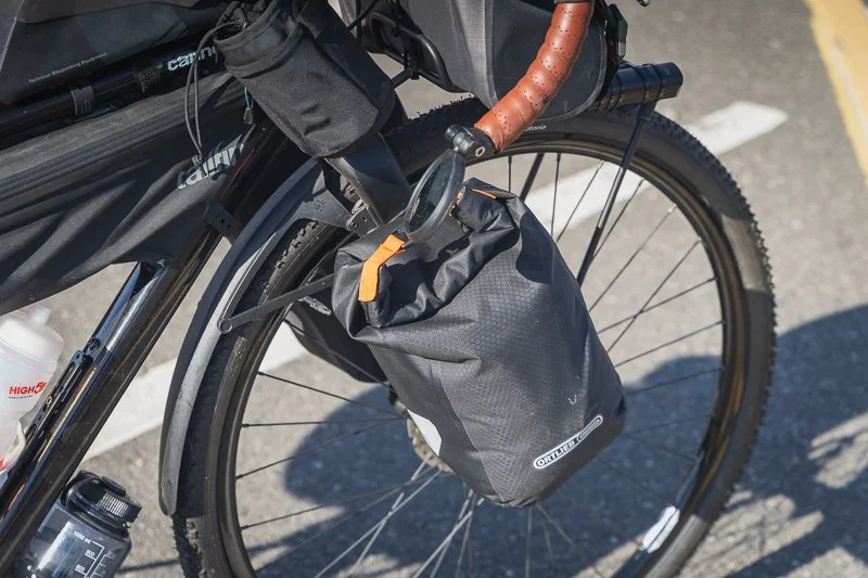A Bikepackers bike setup for the Hebridean Way cycle route