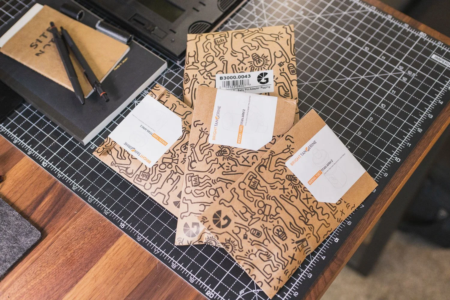Bright Tangerine Titan Arm 2 Ti Packaging