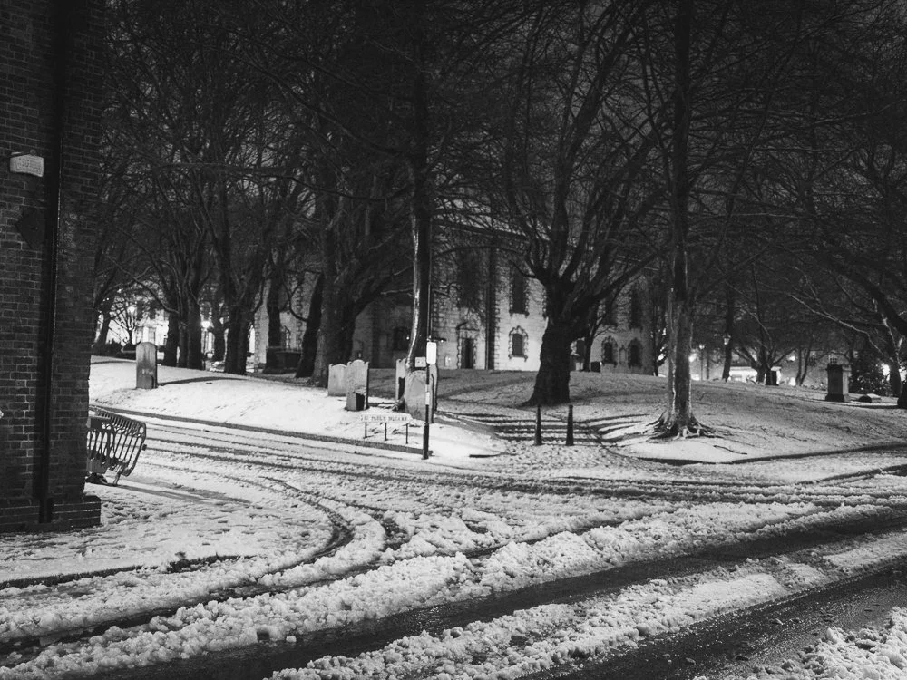 Birmingham Snow Photography - Storm Goretti St Pauls Church