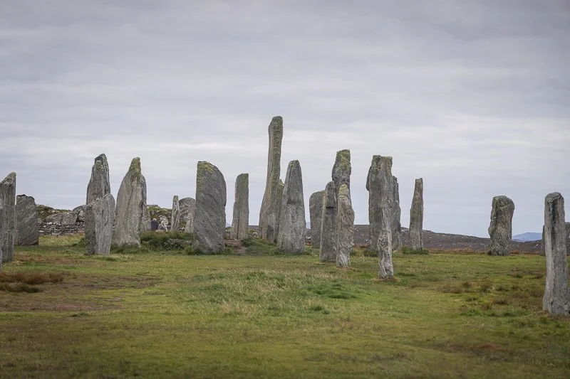 The historic Callanish Standing Stones on the Hebridean Way