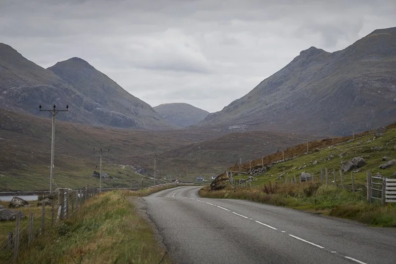 Part of the Hebridean Way on the Isle of Harris