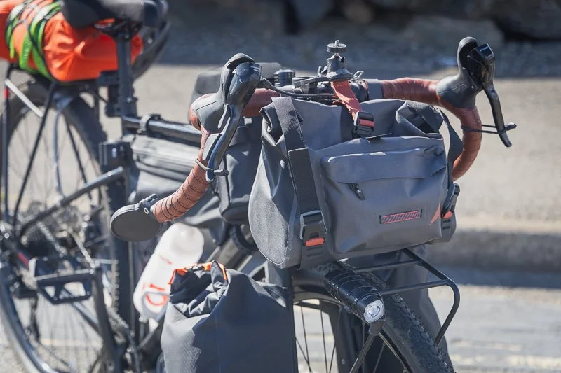 A Bikepackers bike setup for the Hebridean Way cycle route