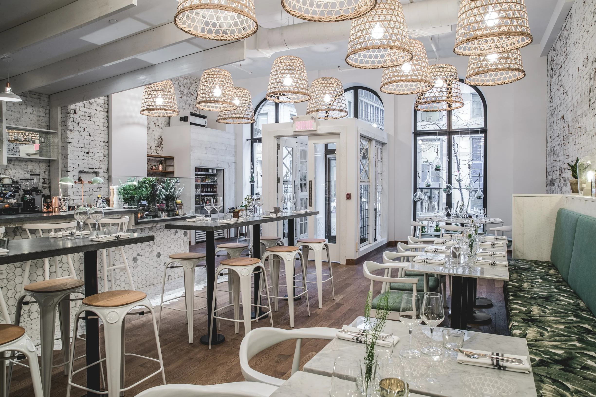 Lov, a new botanical restaurant in Old Montreal