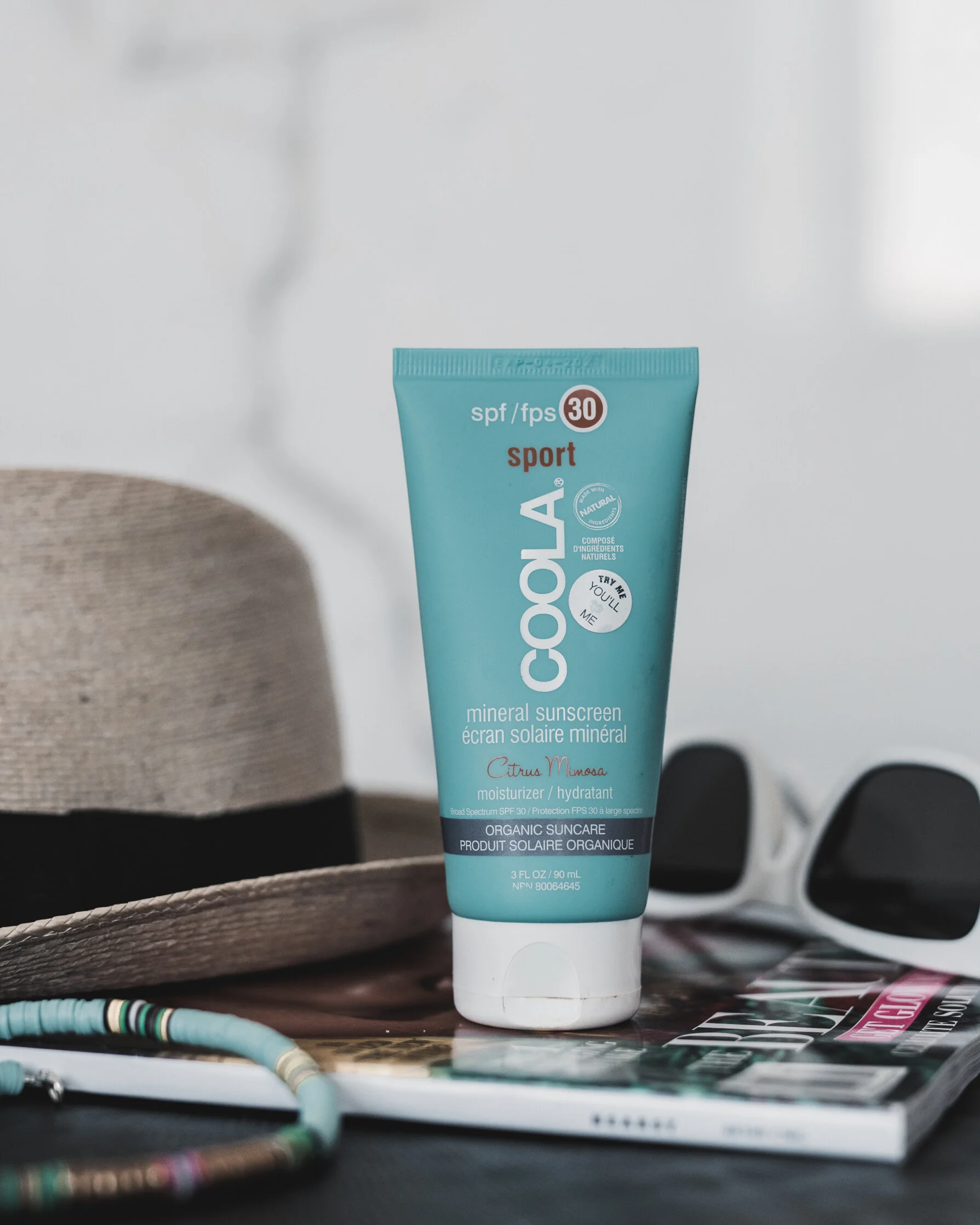 coola sport mineral sunscreen spf 30 citrus mimosa