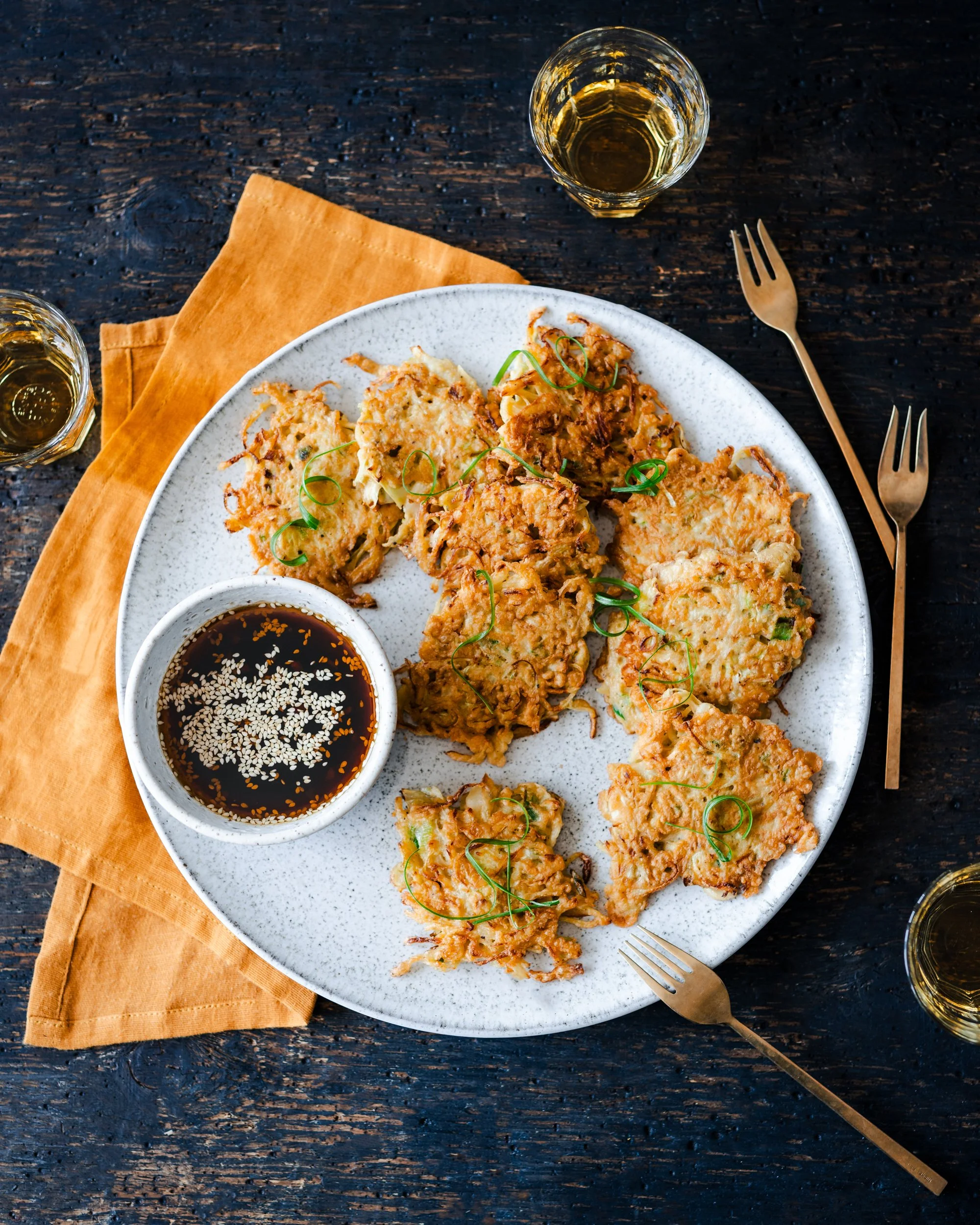 Japanese Cabbage Pancakes