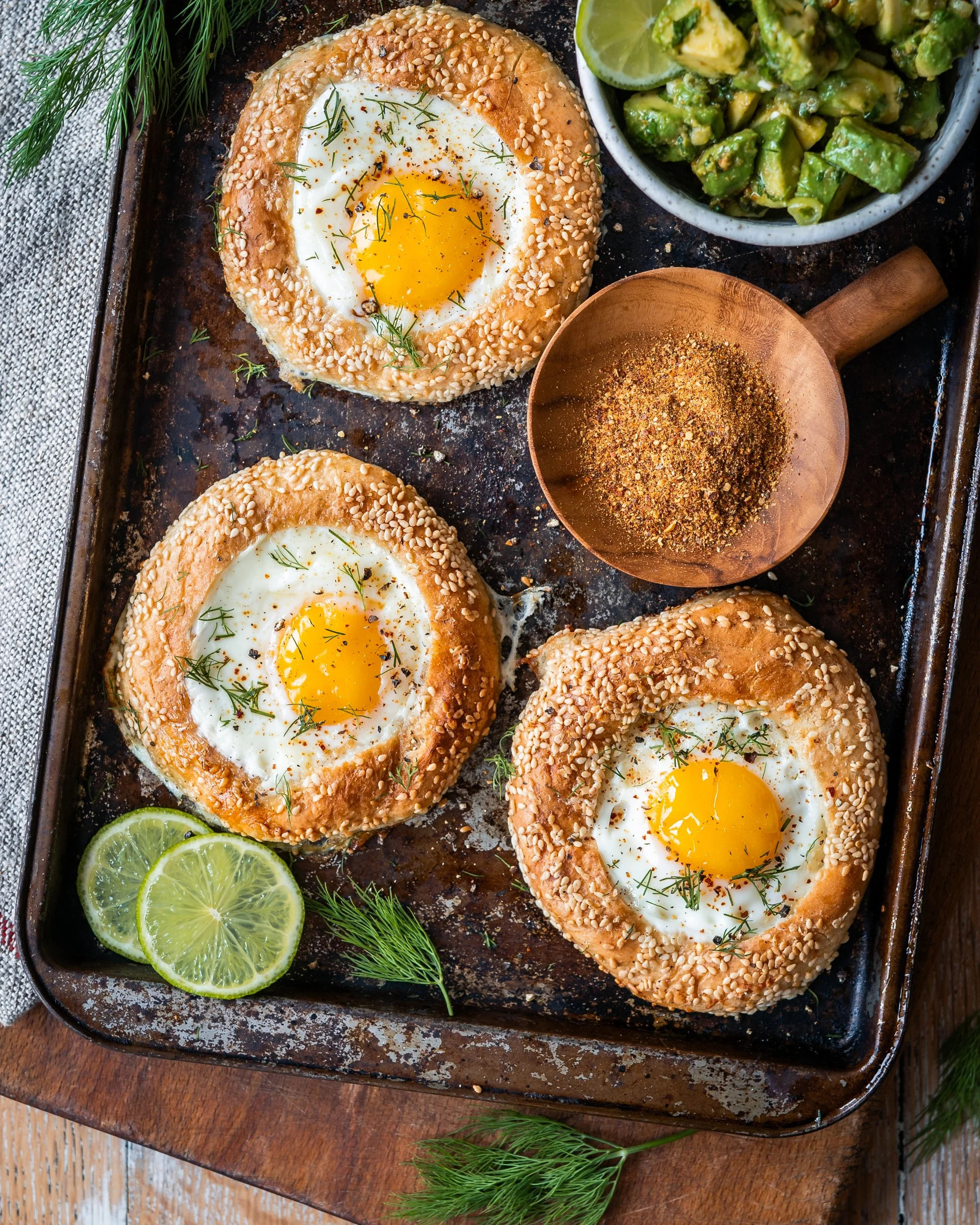 Bagel &amp; Egg Melts 