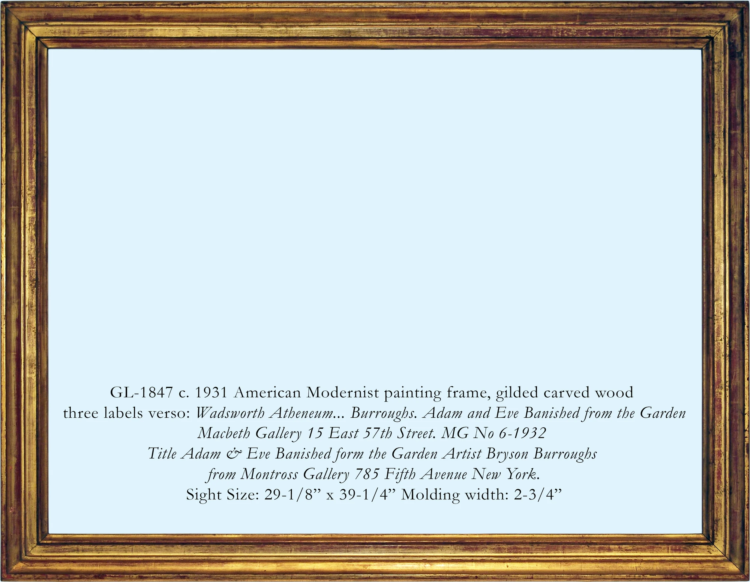GL-1847 c. 1930 American Modernist