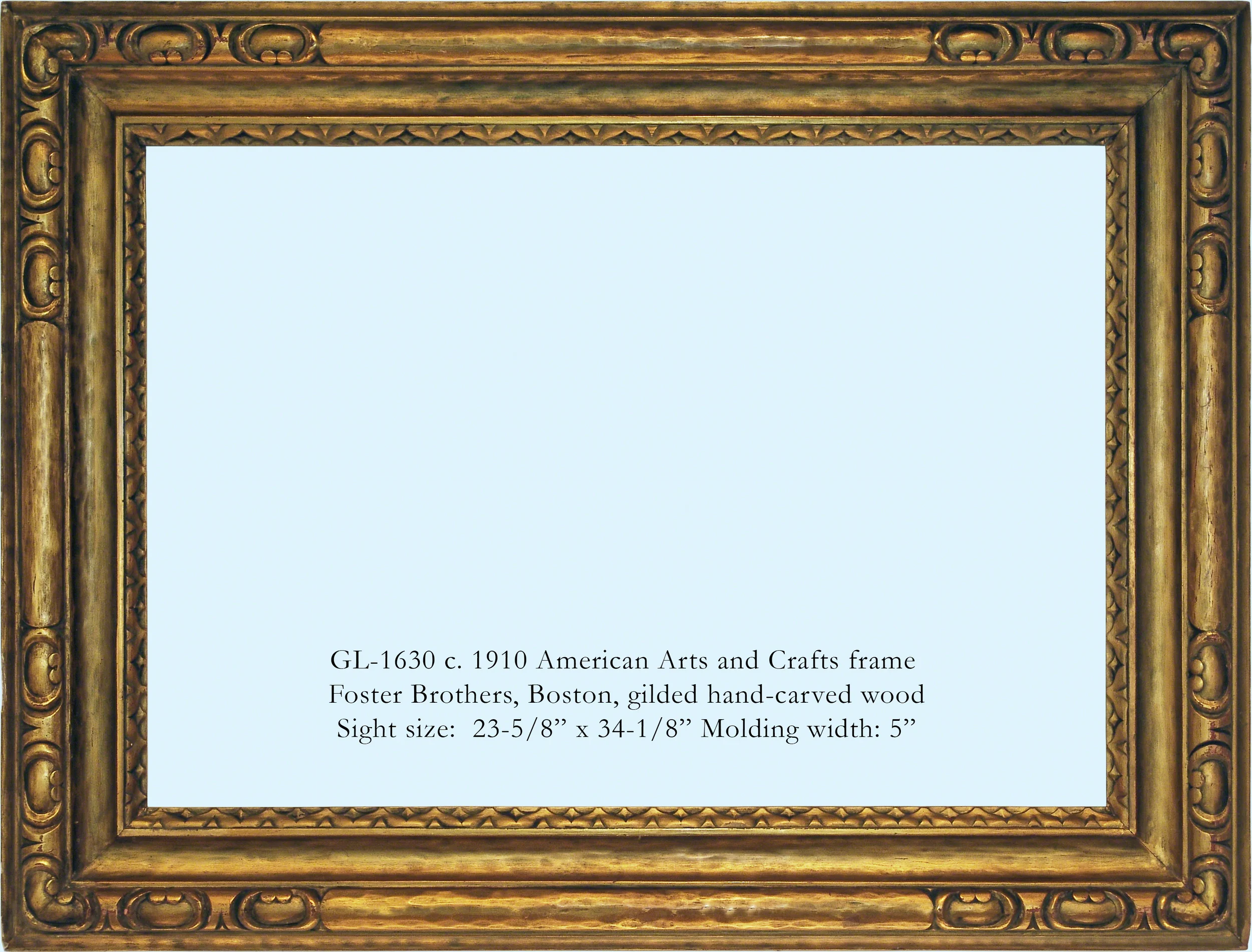 GL-1630 c. 1910 American Arts and Crafts, Foster Bros.