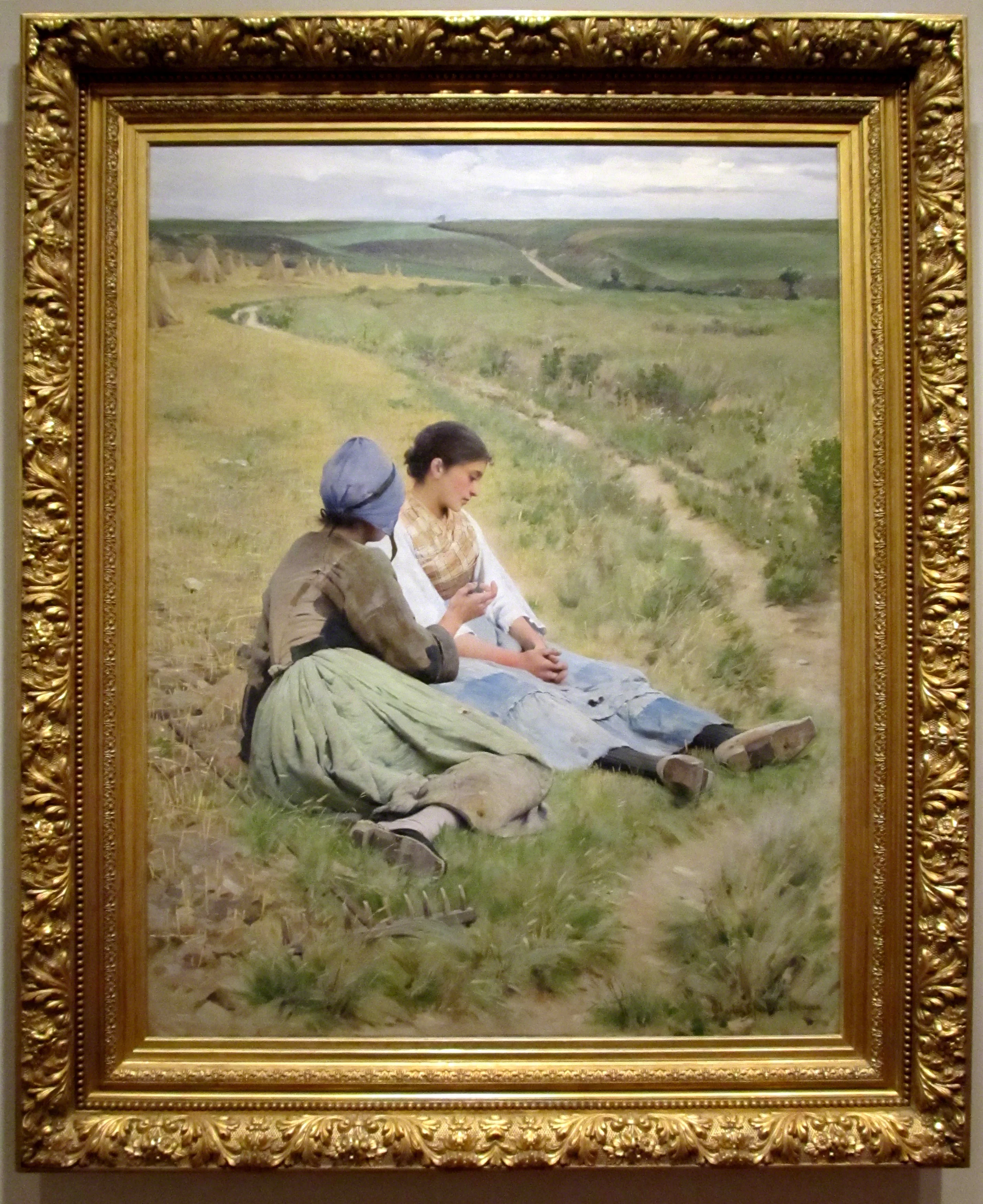 CHARLES SPRAGUE PEARCE (1851 – 1914)