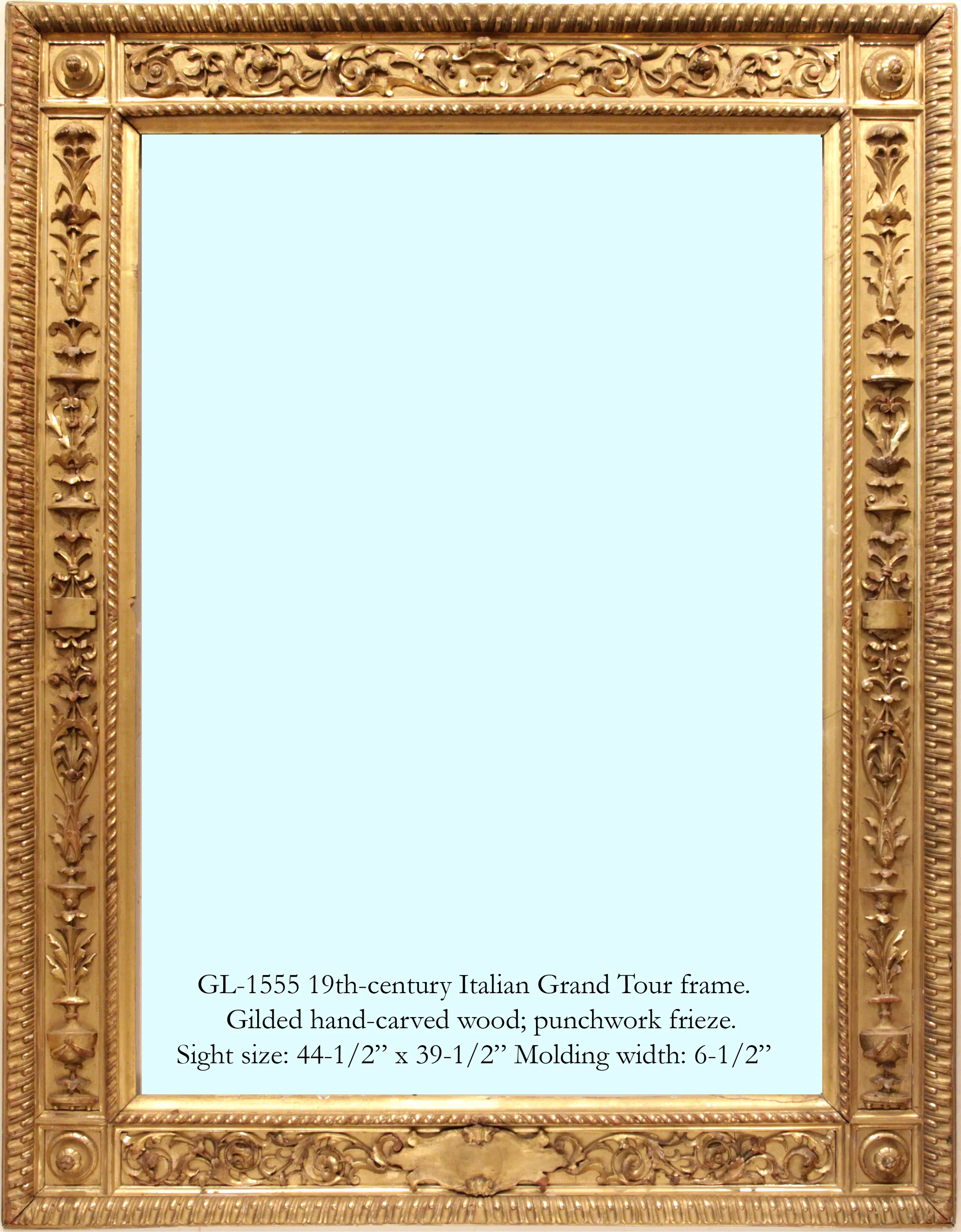 GL-1555 19th-century Italian Grand Tour frame