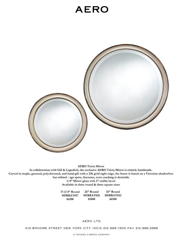 AERO ROUND TRICIA MIRROR