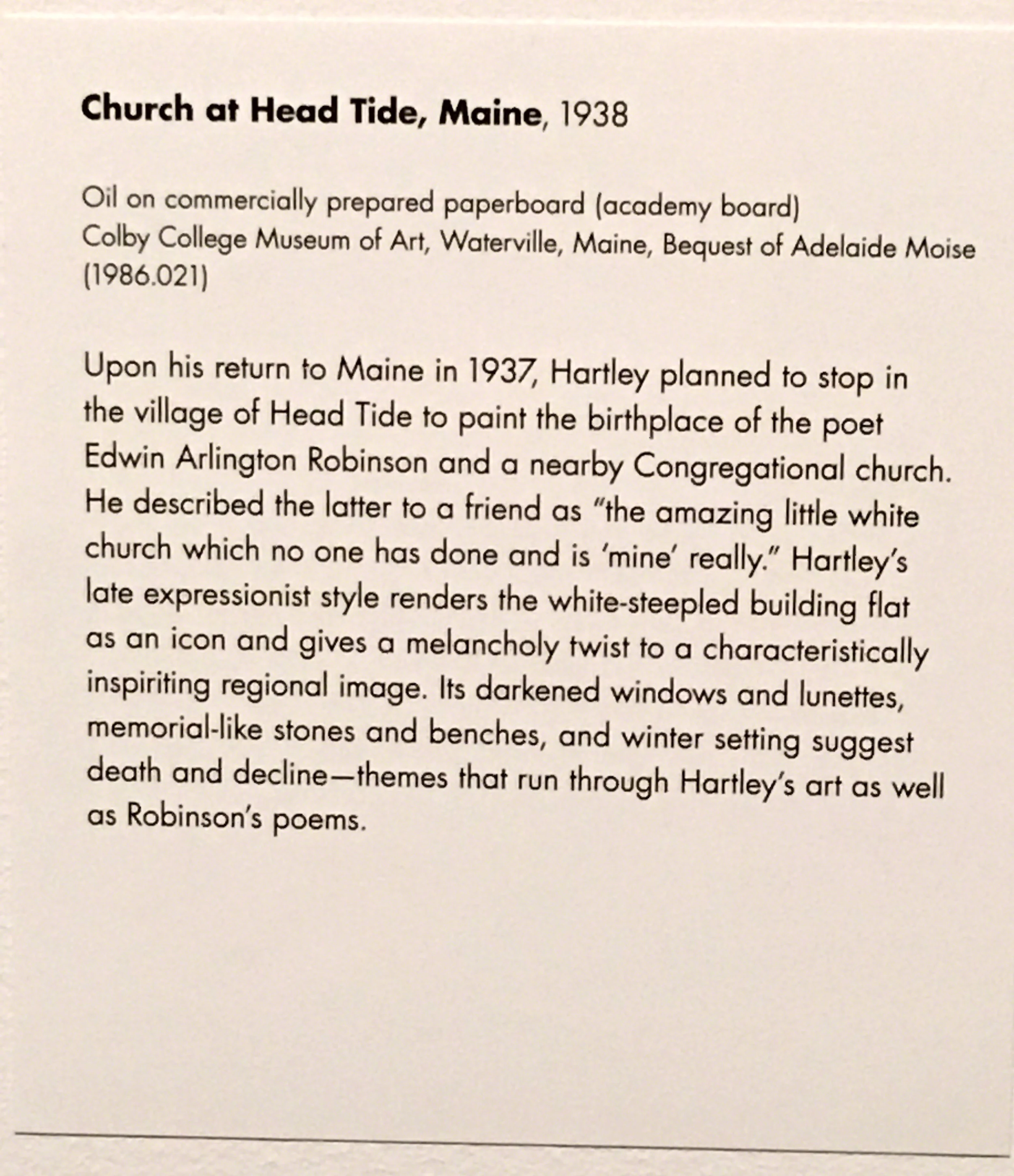 MARSDEN HARTLEY CHURCH HEAD TIDE MET BREUER LABEL.jpg