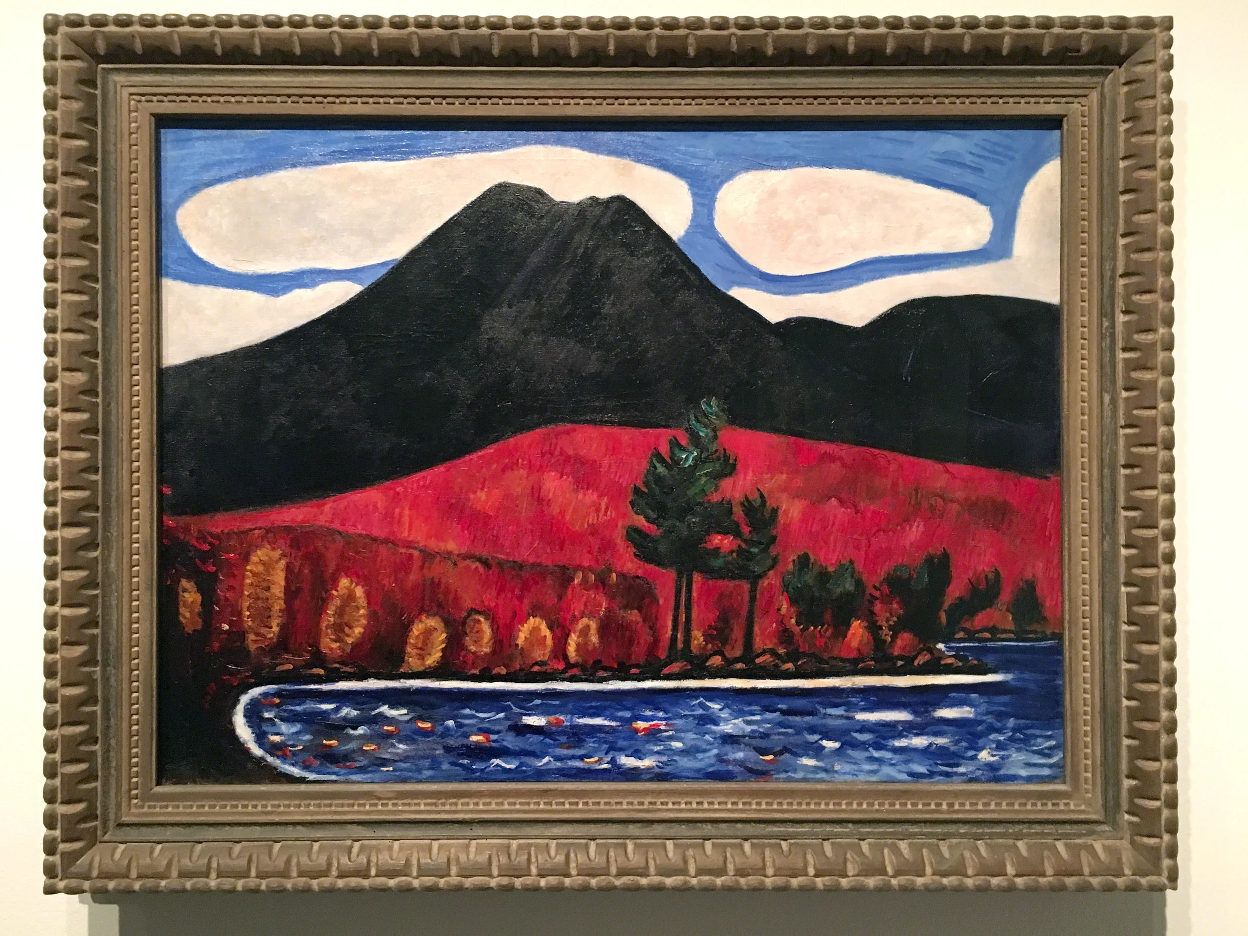 MT. KATAHDIN (MAINE), AUTUMN, NO. 2, oil on canvas, 30-1/4” x 40-1/4”