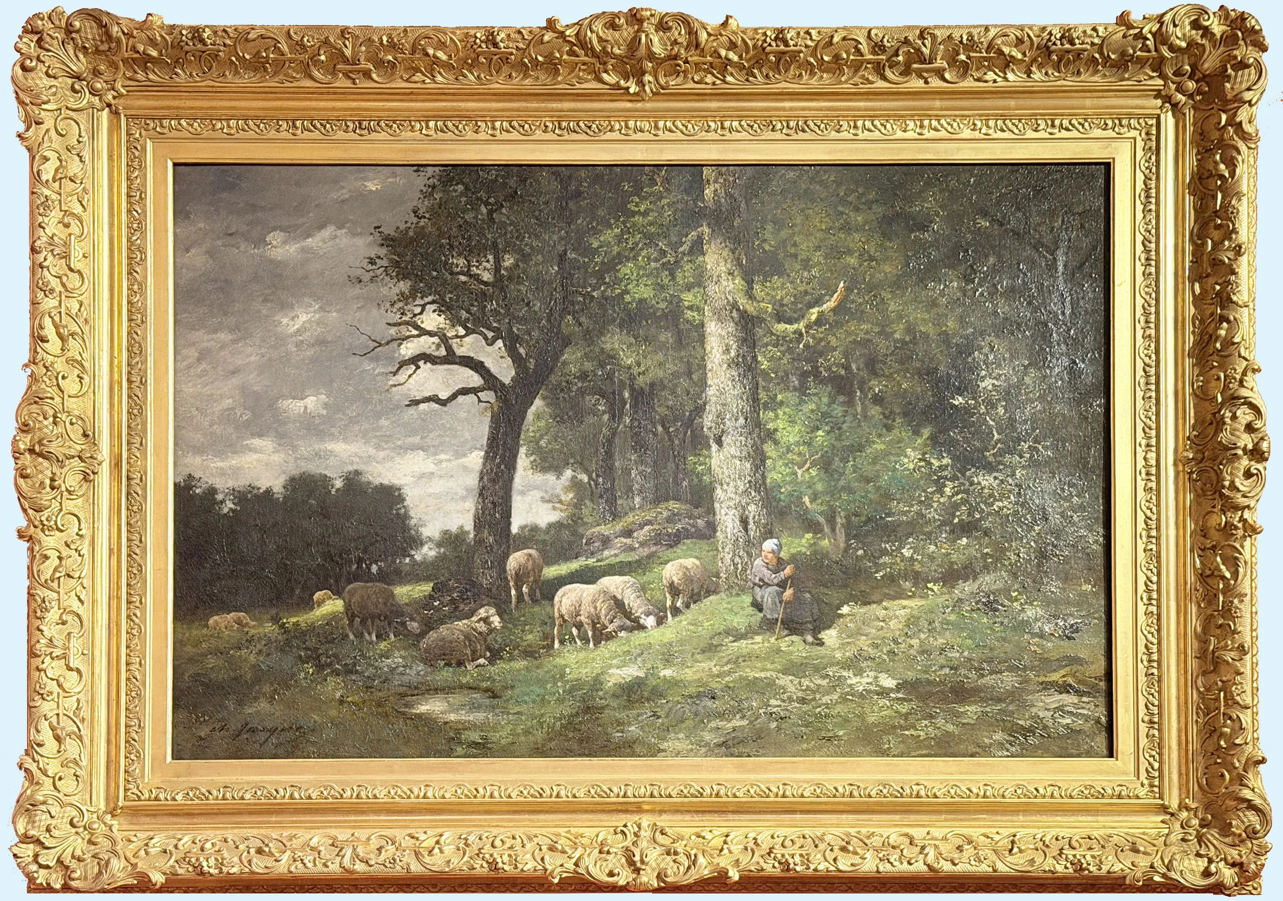 CHARLES-EMILE JACQUE (1813-1894)