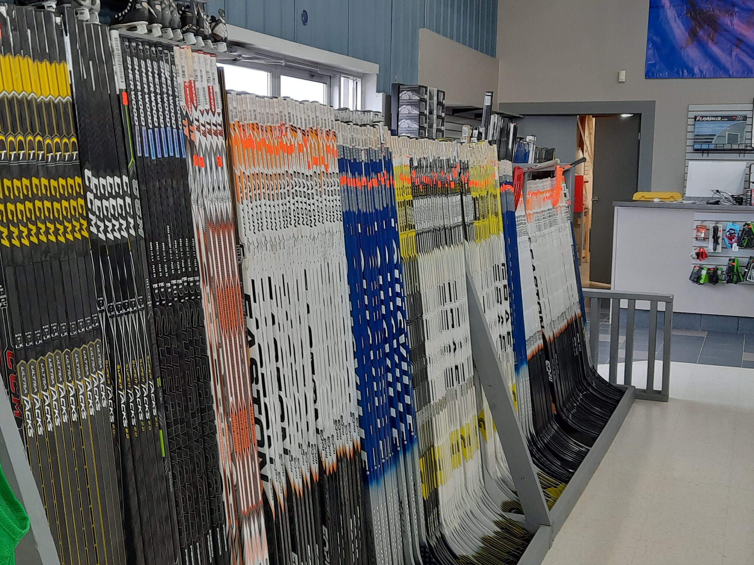 Hockey sticks CCM Prince Albert Top Shelf Sports.jpg