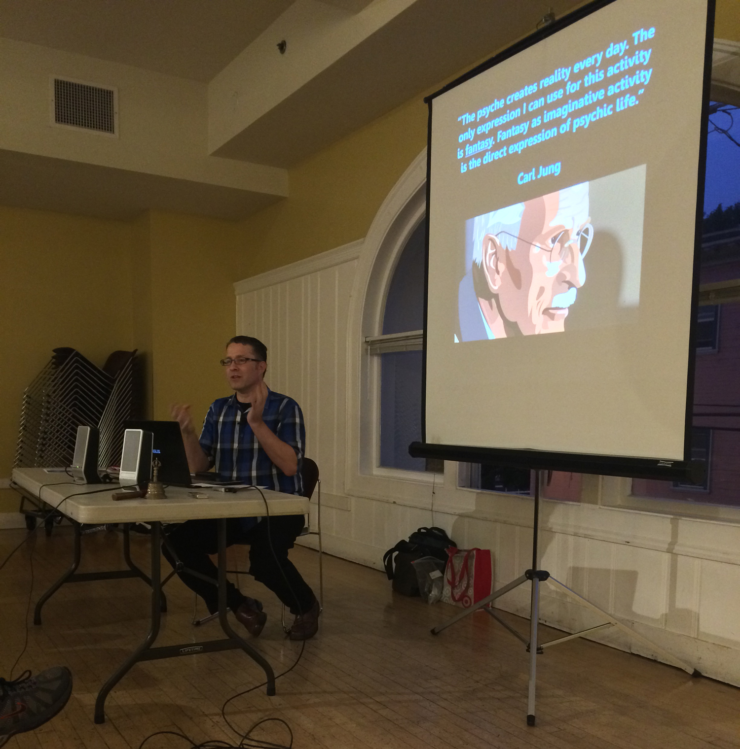 Speaking on "Neptune's Immensities" at the San Francisco Astrological Society , August 2016