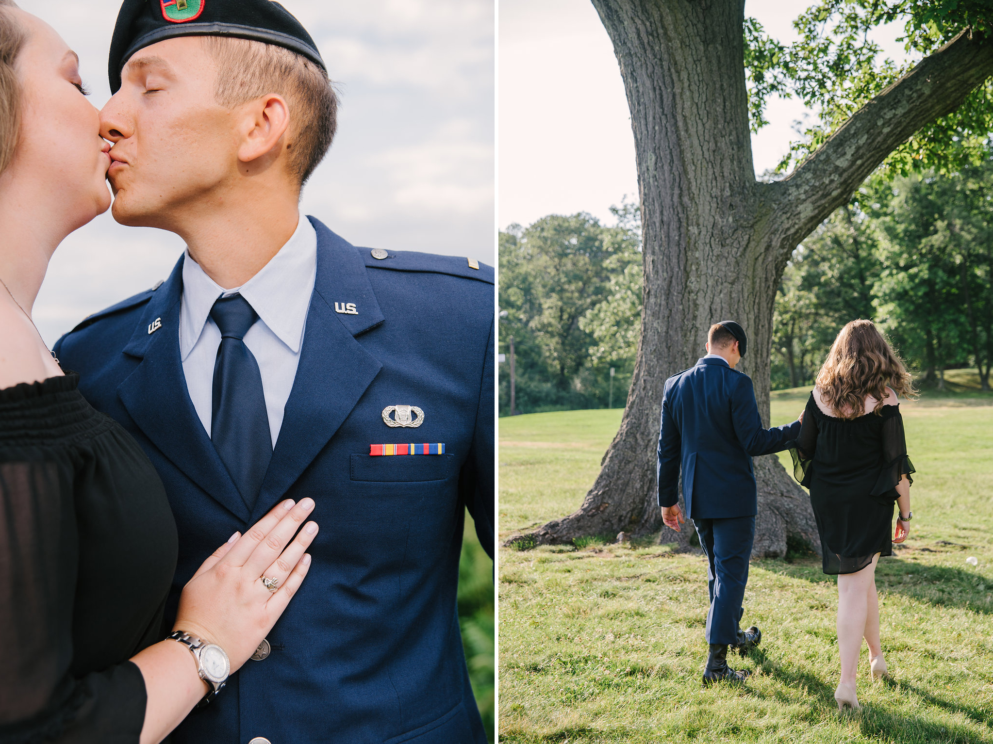Evan+Meghan's Eagle Rock Reservation Engagement- Olivia Christina Photo